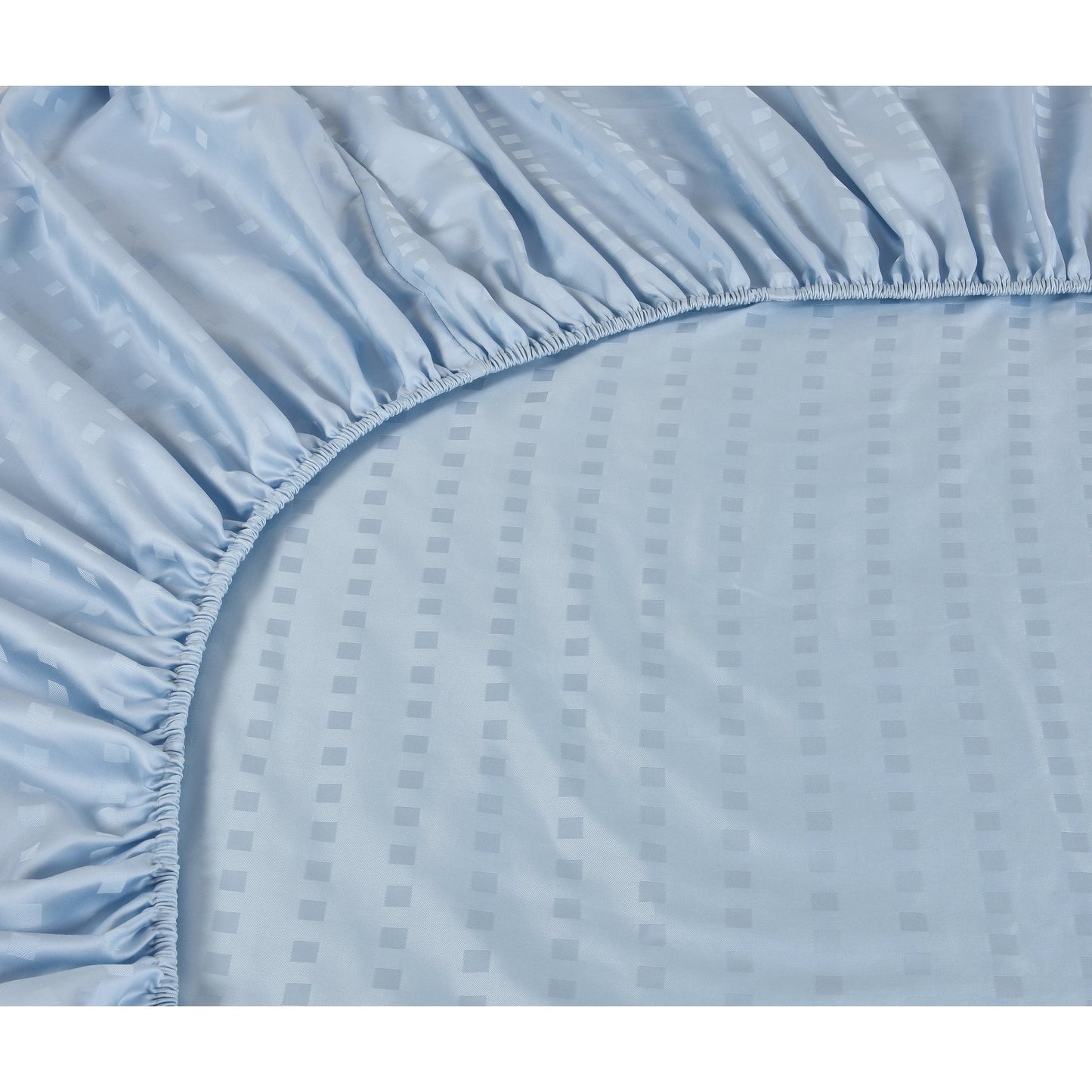 Spring Home 1200 Thread Count 100% Egyptian Cotton Deep Pocket Dobby Striped Sheet Set