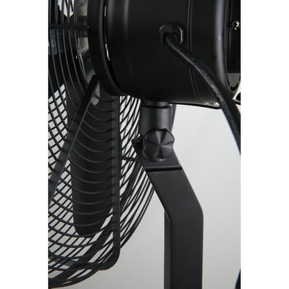 Star Fans Star Tripod 16-inch Stand Fan with Wooden Legs