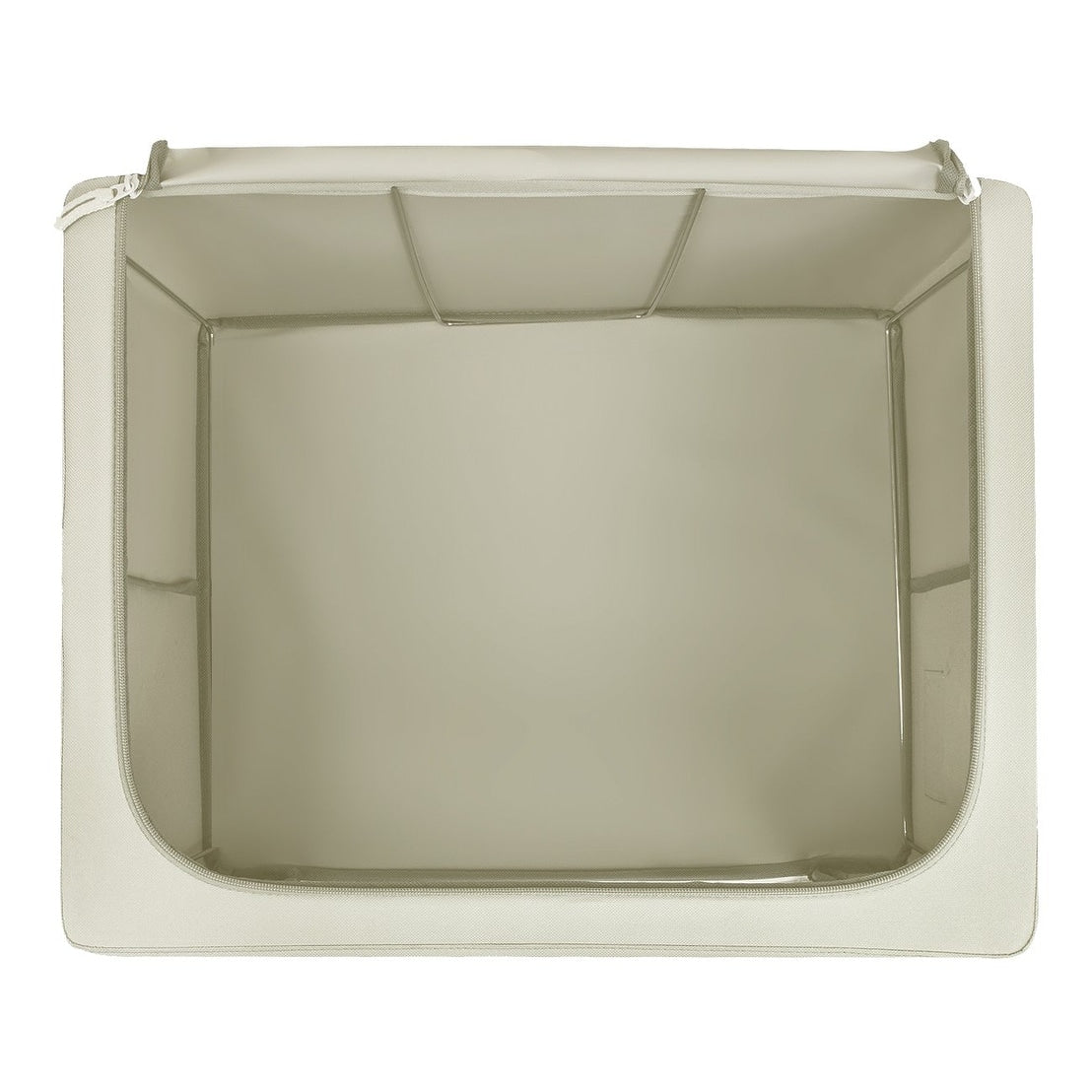 Storage Bins, Foldable Stackable Container Organizer Set with Large Window & Carry Handles