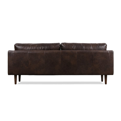 Canapé Napa 88,5 en Poly &amp; Bark - Cuir italien véritable