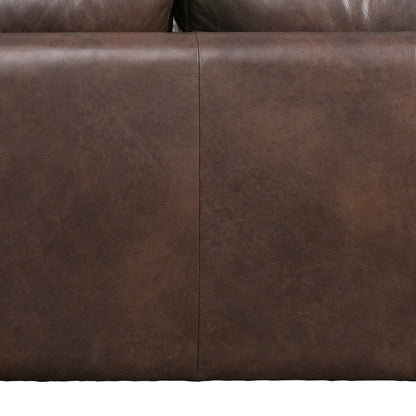 Canapé Napa 88,5 en Poly &amp; Bark - Cuir italien véritable
