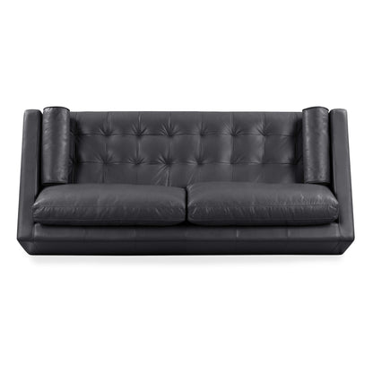 Canapé Napa 88,5 en Poly &amp; Bark - Cuir italien véritable