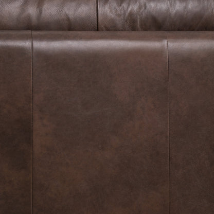 Canapé Napa 88,5 en Poly &amp; Bark - Cuir italien véritable