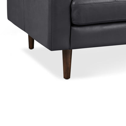 Canapé Napa 88,5 en Poly &amp; Bark - Cuir italien véritable