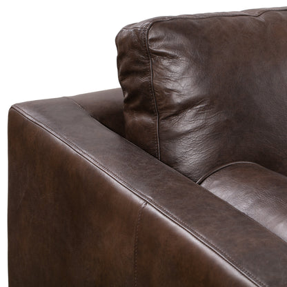 Canapé Napa 88,5 en Poly &amp; Bark - Cuir italien véritable