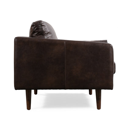 Canapé Napa 88,5 en Poly &amp; Bark - Cuir italien véritable