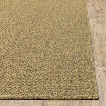 Style Haven Veranda Tonal Woven Basket Weave Indoor-Outdoor Rug