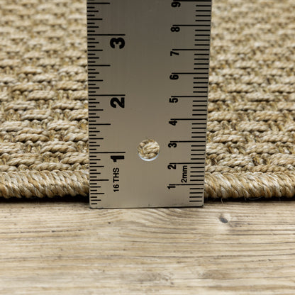 Style Haven Veranda Tonal Woven Basket Weave Indoor-Outdoor Rug