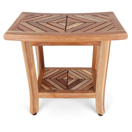 Sumatra Teak Shower Bench - N/A