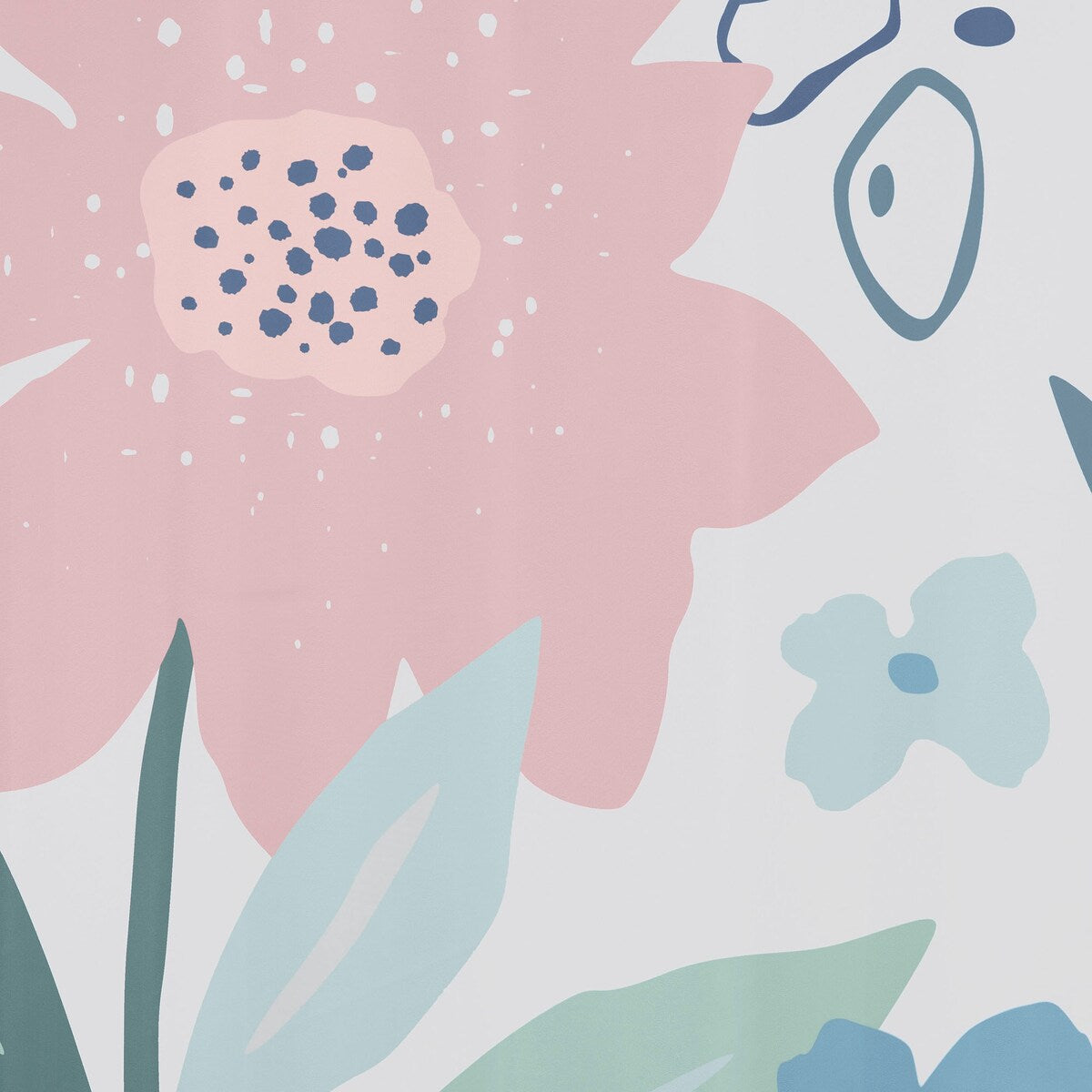 Summer Flower Shower Curtain