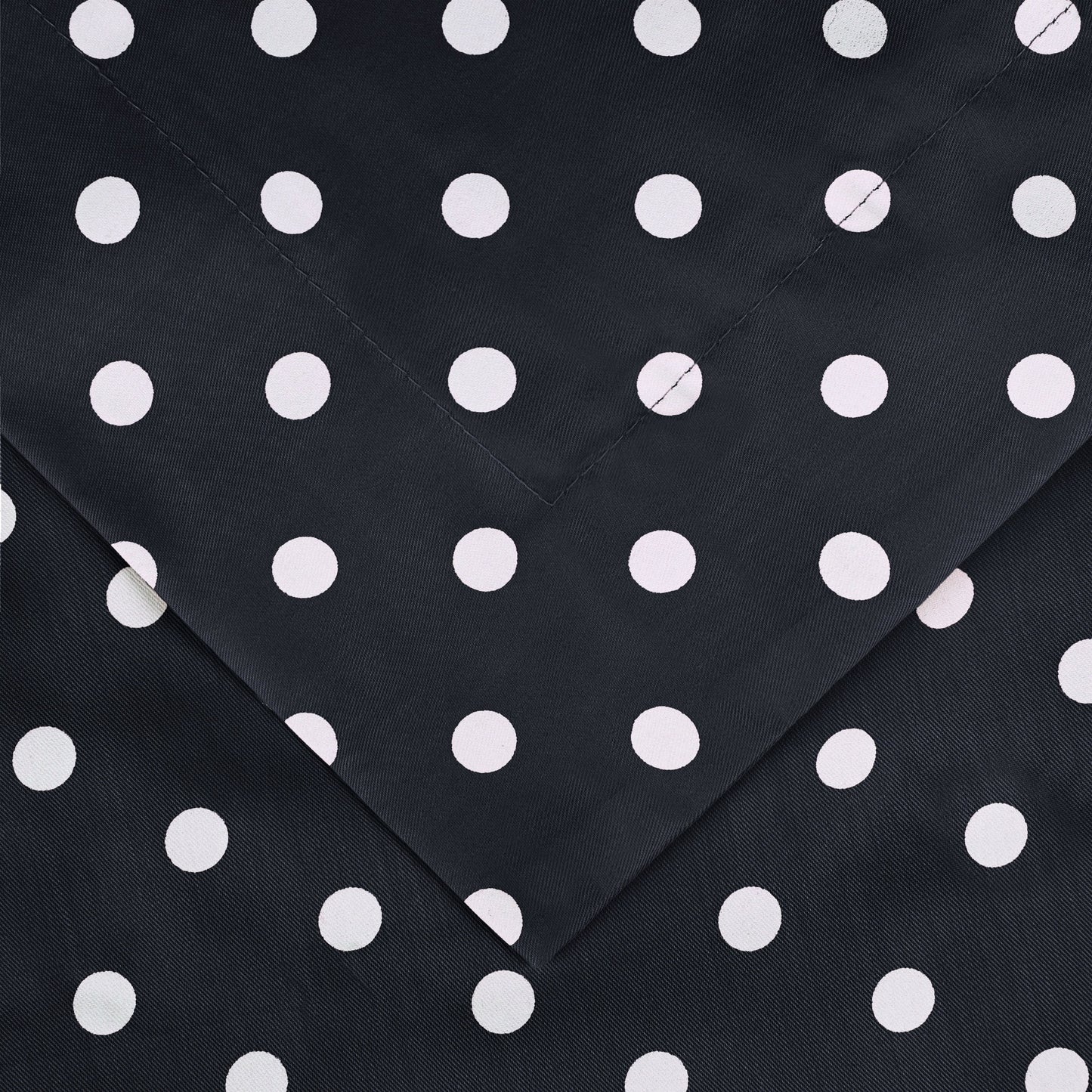 Superior Thread Count 600TC Polka Dot Cotton Blend Duvet Cover Set
