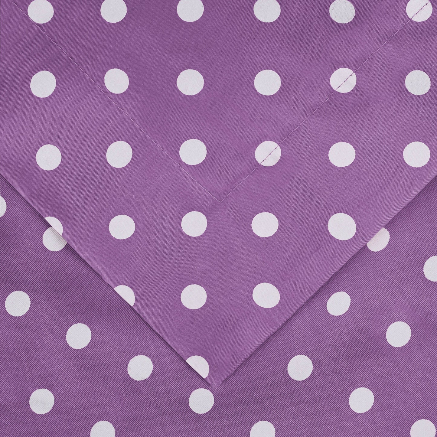 Superior Thread Count 600TC Polka Dot Cotton Blend Duvet Cover Set