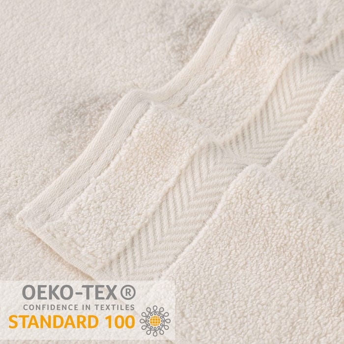 Superior Absorbent Zero Twist Cotton Bath Towel (Set of 2)