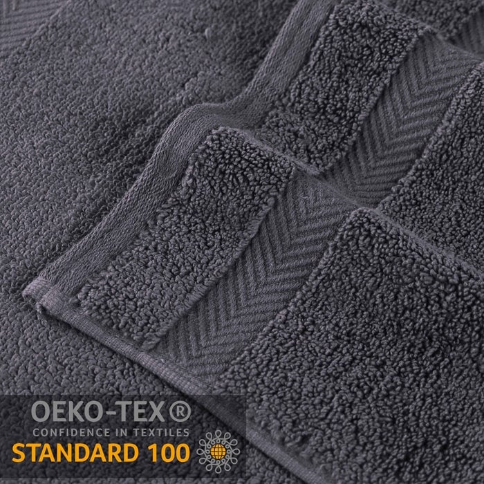 Superior Absorbent Zero Twist Cotton Bath Towel (Set of 2)