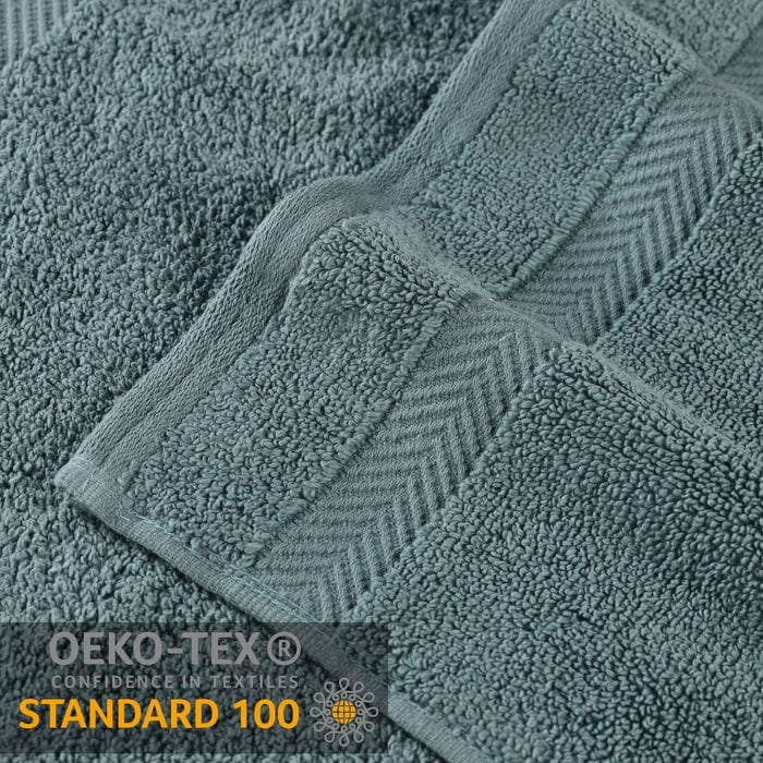 Superior Absorbent Zero Twist Cotton Bath Towel (Set of 2)