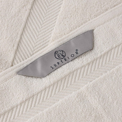Superior Absorbent Zero Twist Cotton Bath Towel (Set of 2)