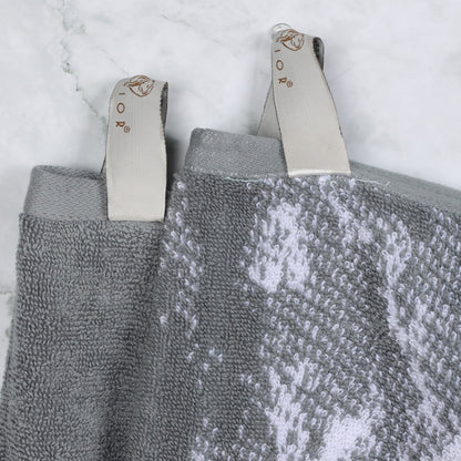 Superior Cotton Quick-Drying Solid and Marble 10 Piece Towel Set