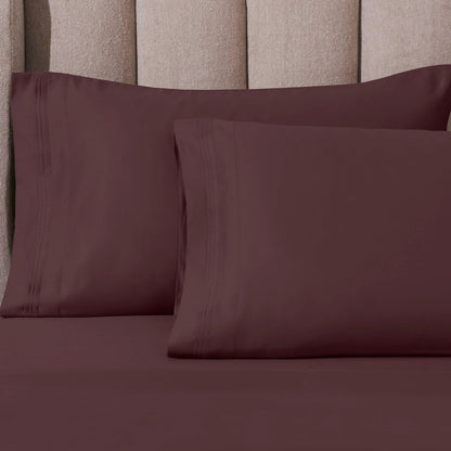 Superior Egyptian Cotton 1000 Thread Count Deep Pocket Solid Sheet Set