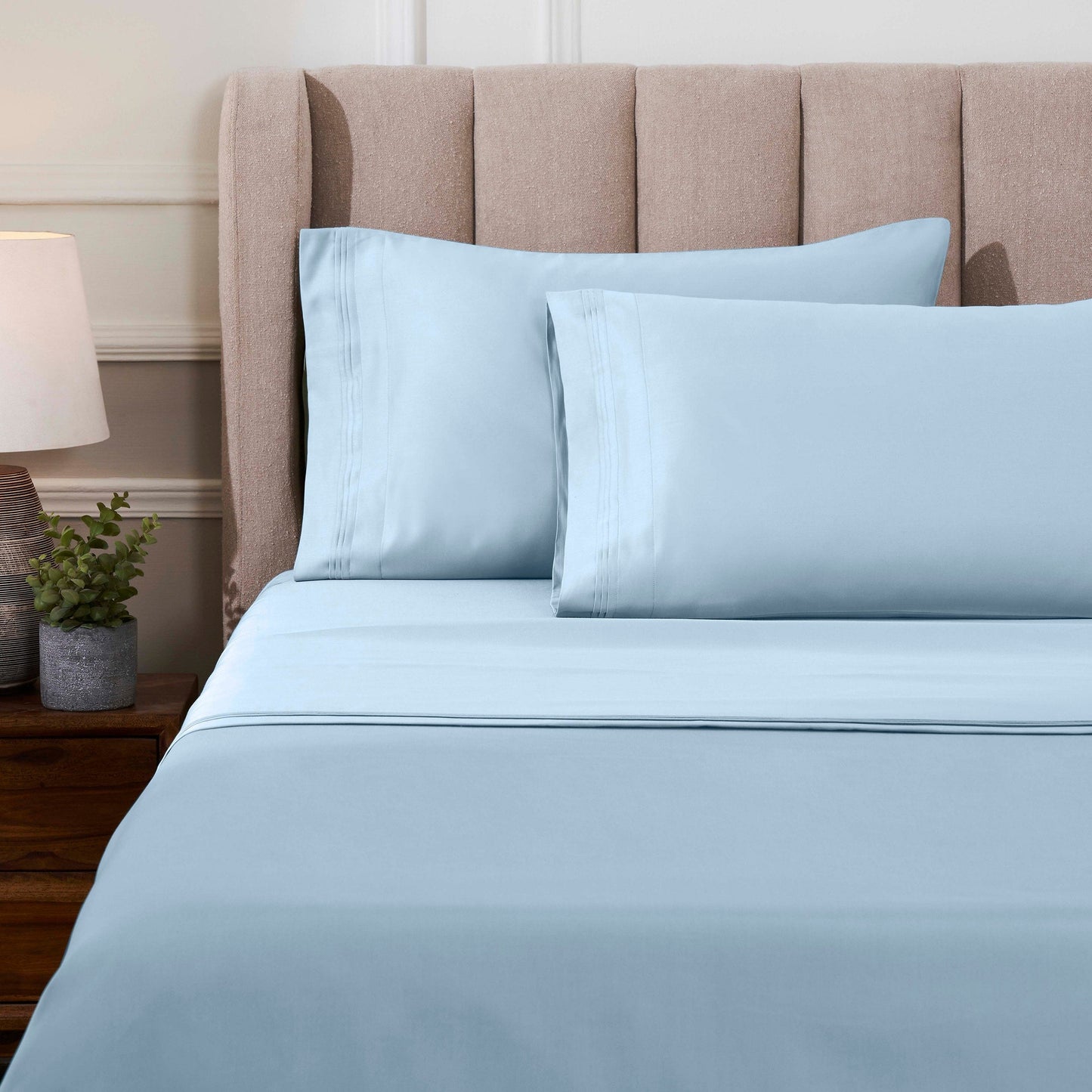 Superior Egyptian Cotton 1000 Thread Count Deep Pocket Solid Sheet Set