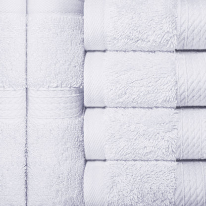 Superior Egyptian Cotton Pile Heavyweight Face Towel Set of 6