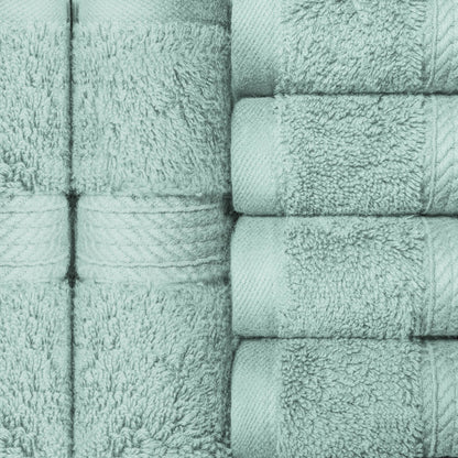 Superior Egyptian Cotton Pile Heavyweight Face Towel Set of 6