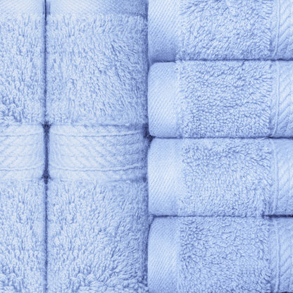 Superior Egyptian Cotton Pile Heavyweight Face Towel Set of 6