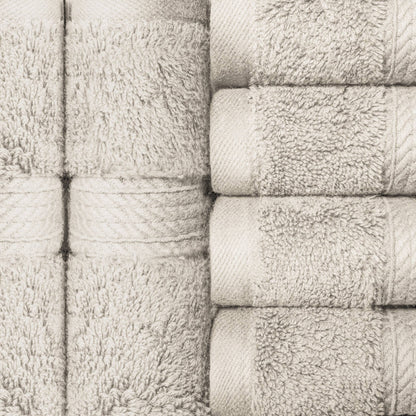 Superior Egyptian Cotton Pile Heavyweight Face Towel Set of 6