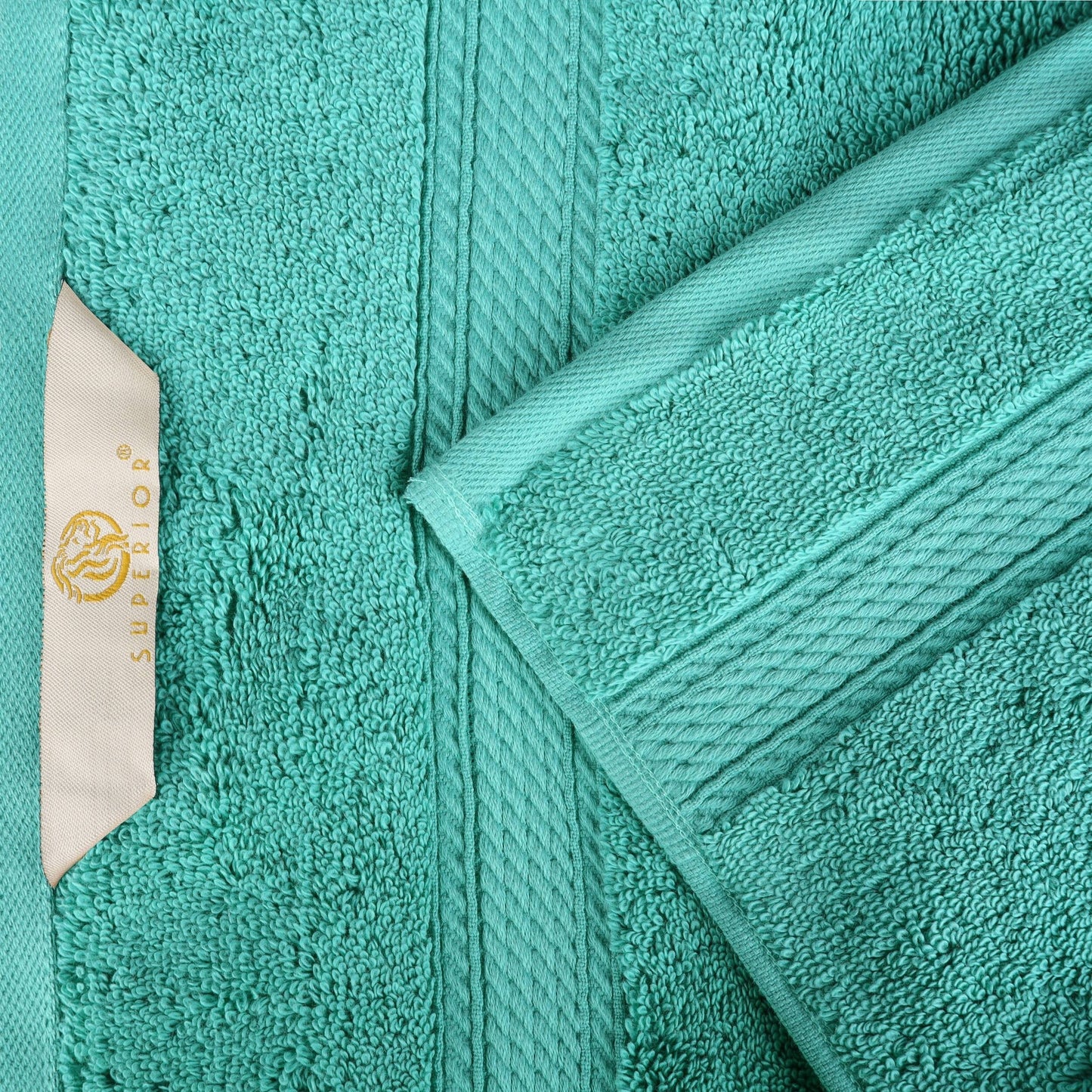 Superior Egyptian Cotton Pile Heavyweight 10-Piece Towel Set