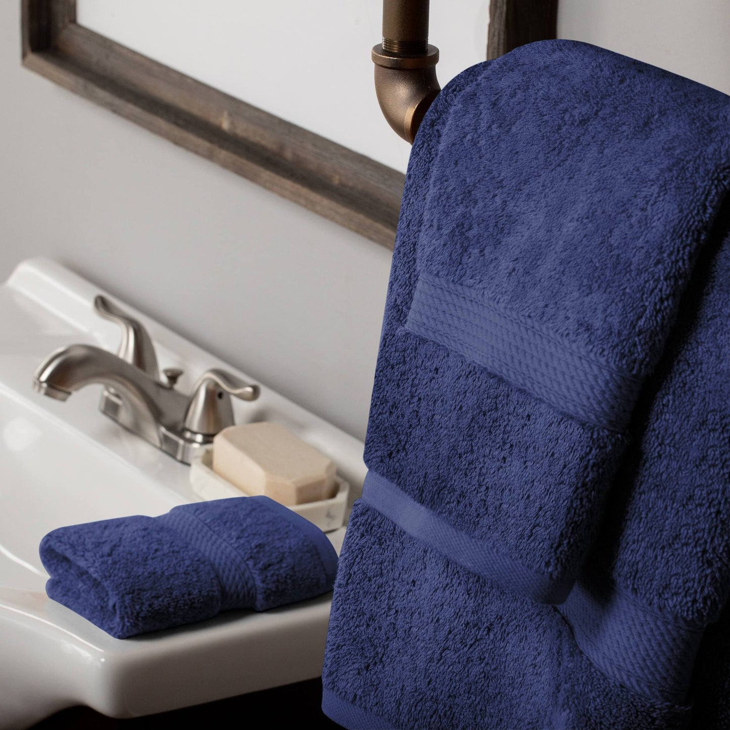Superior Egyptian Cotton Pile Heavyweight 3-Piece Towel Set