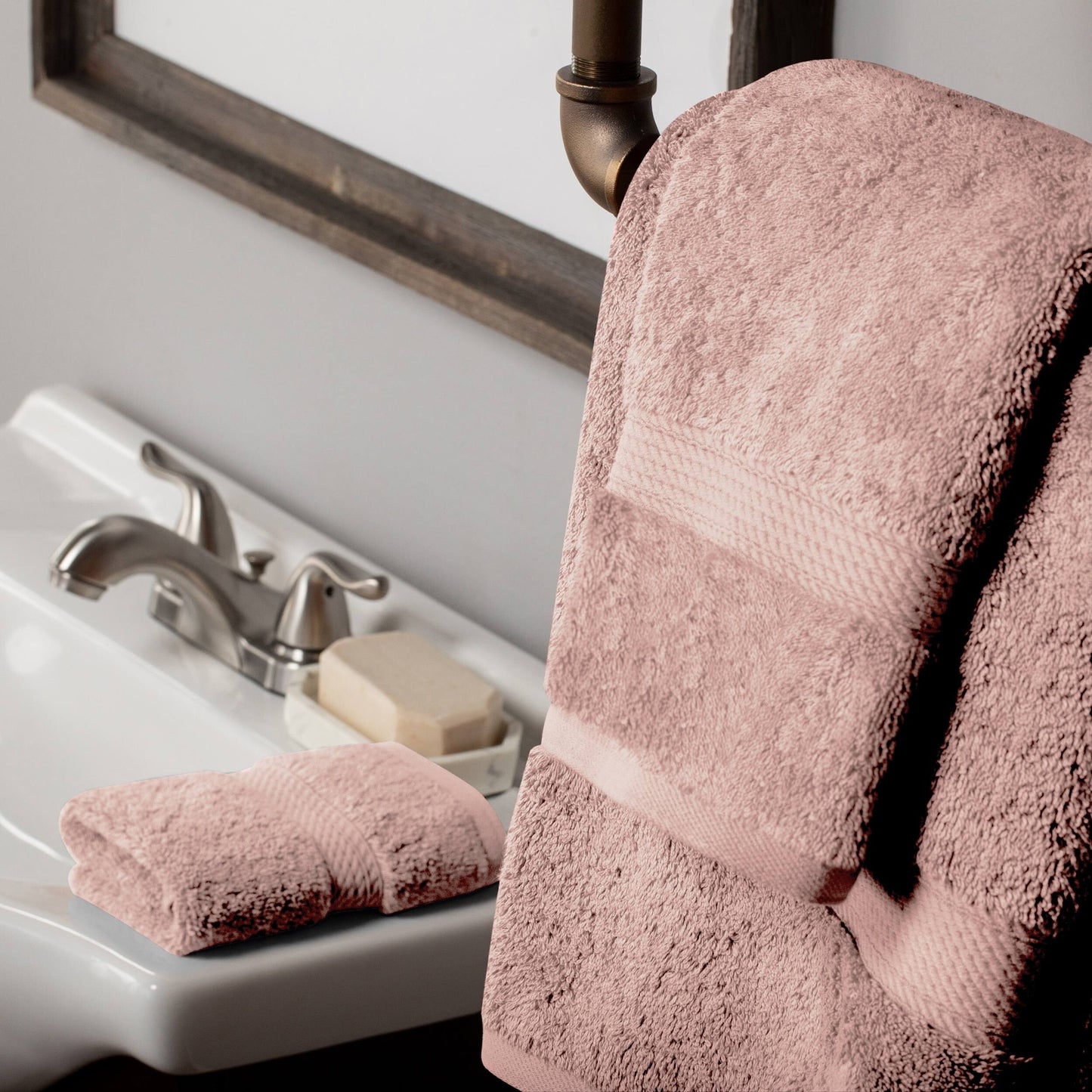 Superior Egyptian Cotton Pile Heavyweight 3-Piece Towel Set