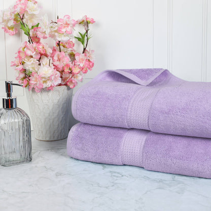 Superior Egyptian Cotton Pile Heavyweight Bath Sheet Set of 2