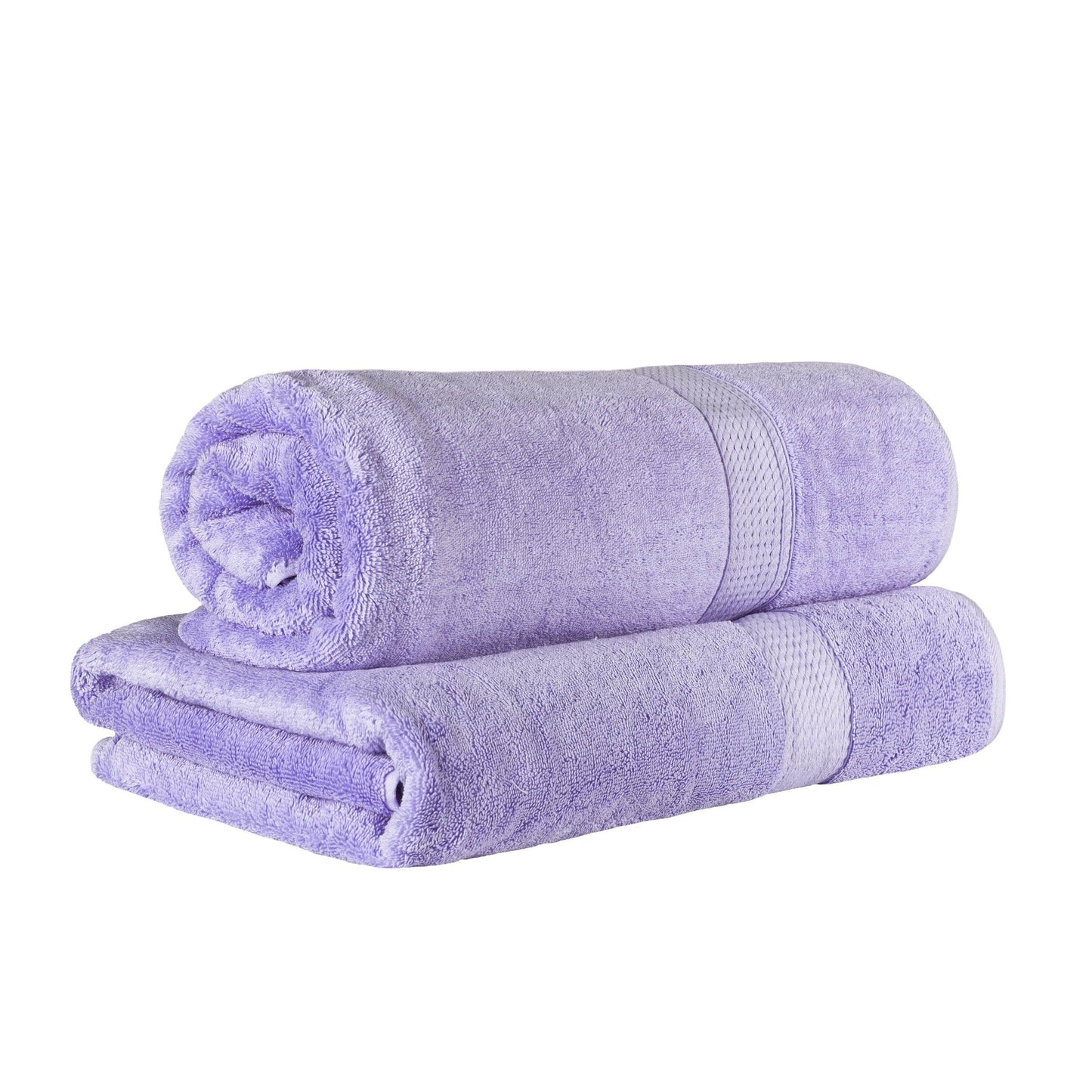 Superior Egyptian Cotton Pile Heavyweight Bath Sheet Set of 2