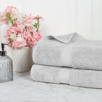 Superior Egyptian Cotton Pile Heavyweight Bath Sheet Set of 2