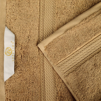 Superior Egyptian Cotton Pile Heavyweight Bath Sheet Set of 2
