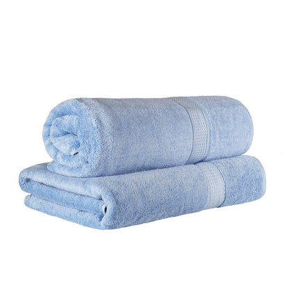 Superior Egyptian Cotton Pile Heavyweight Bath Sheet Set of 2