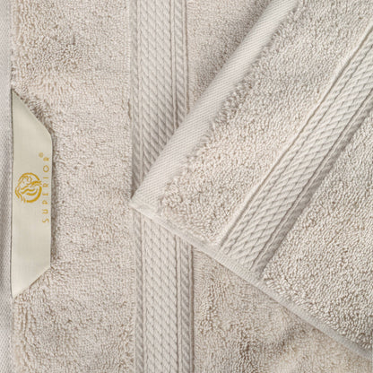 Superior Egyptian Cotton Pile Heavyweight Bath Sheet Set of 2