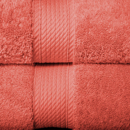Superior Egyptian Cotton Pile Heavyweight Bath Towel Set of 2