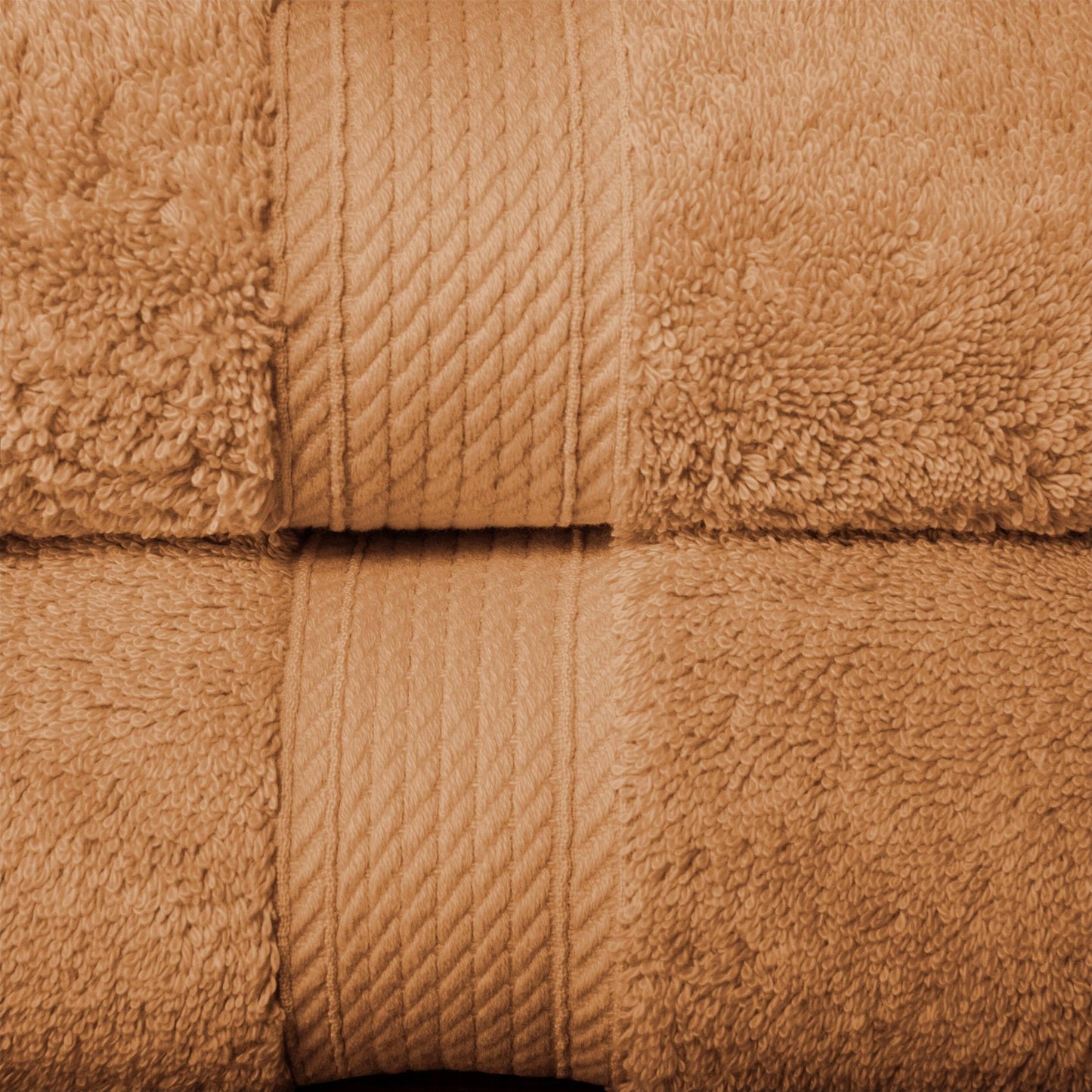 Superior Egyptian Cotton Pile Heavyweight Bath Towel Set of 2