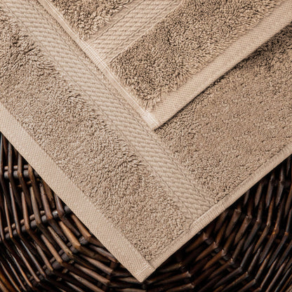 Superior Egyptian Cotton Pile Heavyweight Bath Towel Set of 2