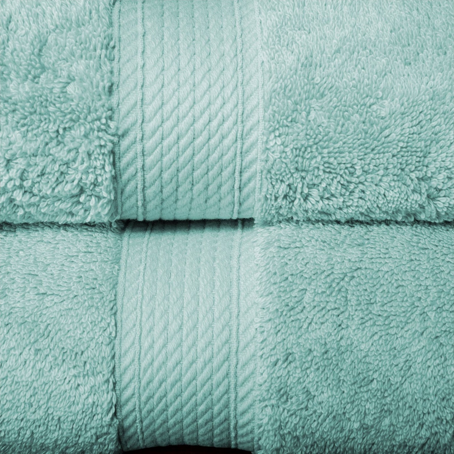 Superior Egyptian Cotton Pile Heavyweight Bath Towel Set of 2