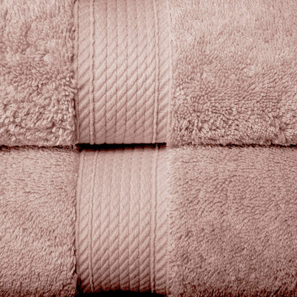 Superior Egyptian Cotton Pile Heavyweight Bath Towel Set of 2