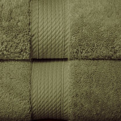 Superior Egyptian Cotton Pile Heavyweight Bath Towel Set of 2