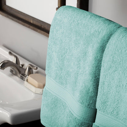 Superior Egyptian Cotton Pile Heavyweight Bath Towel Set of 2