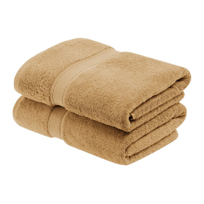Superior Egyptian Cotton Pile Heavyweight Bath Towel Set of 2