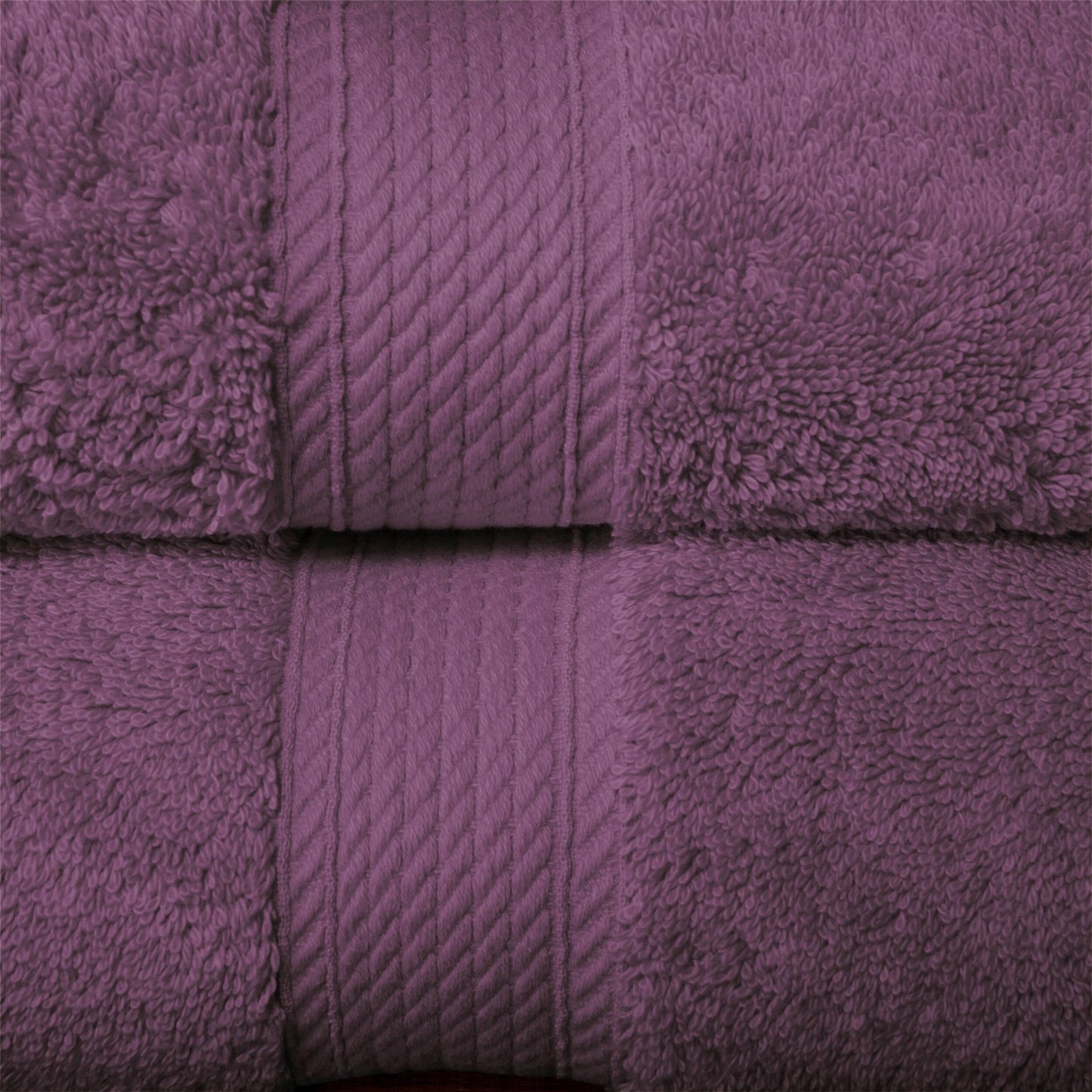 Superior Egyptian Cotton Pile Heavyweight Bath Towel Set of 2