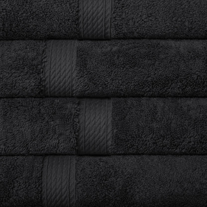 Superior Egyptian Cotton Pile Heavyweight Hand Towel Set of 4