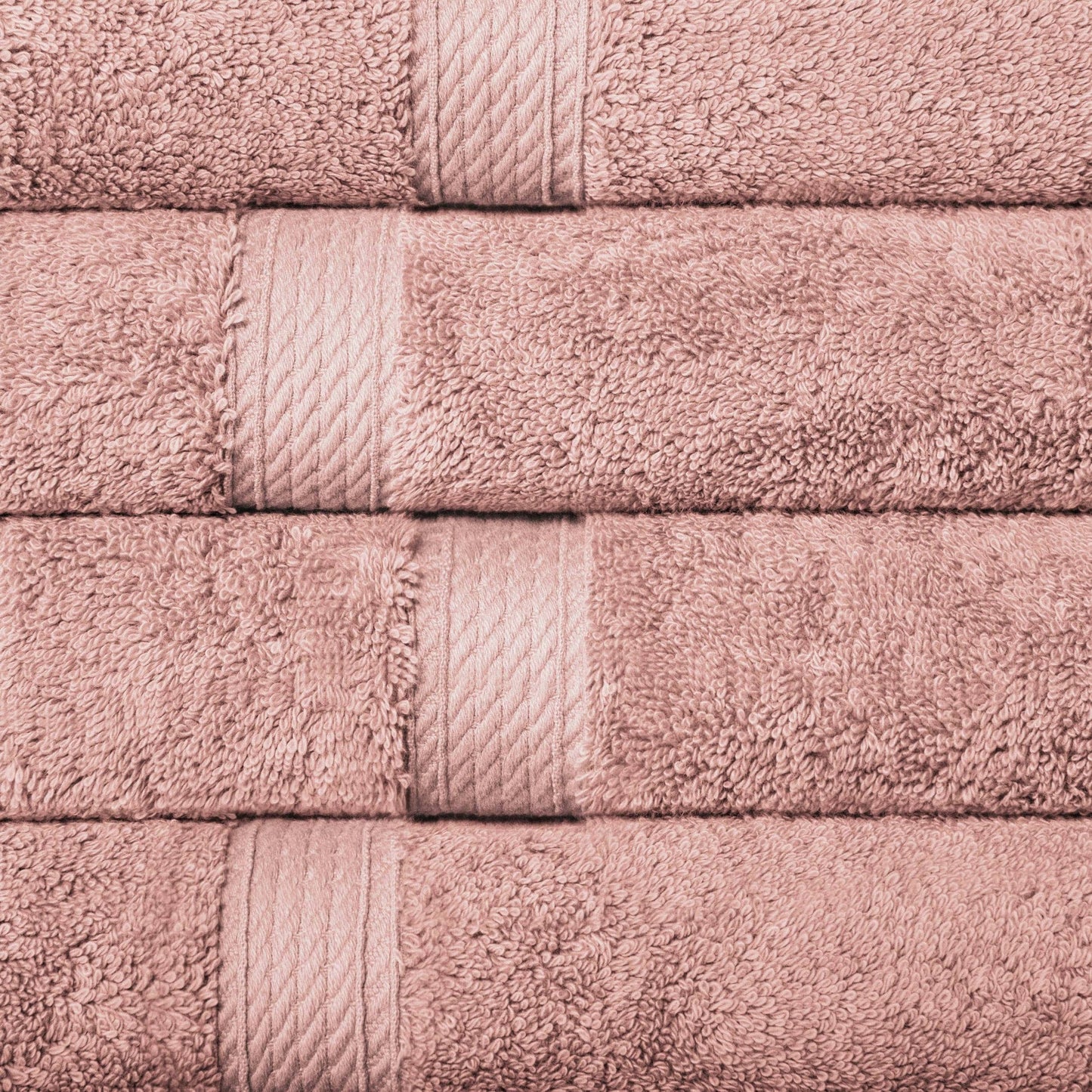Superior Egyptian Cotton Pile Heavyweight Hand Towel Set of 4