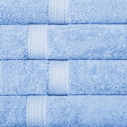 Superior Egyptian Cotton Pile Heavyweight Hand Towel Set of 4