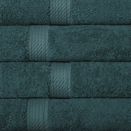 Superior Egyptian Cotton Pile Heavyweight Hand Towel Set of 4