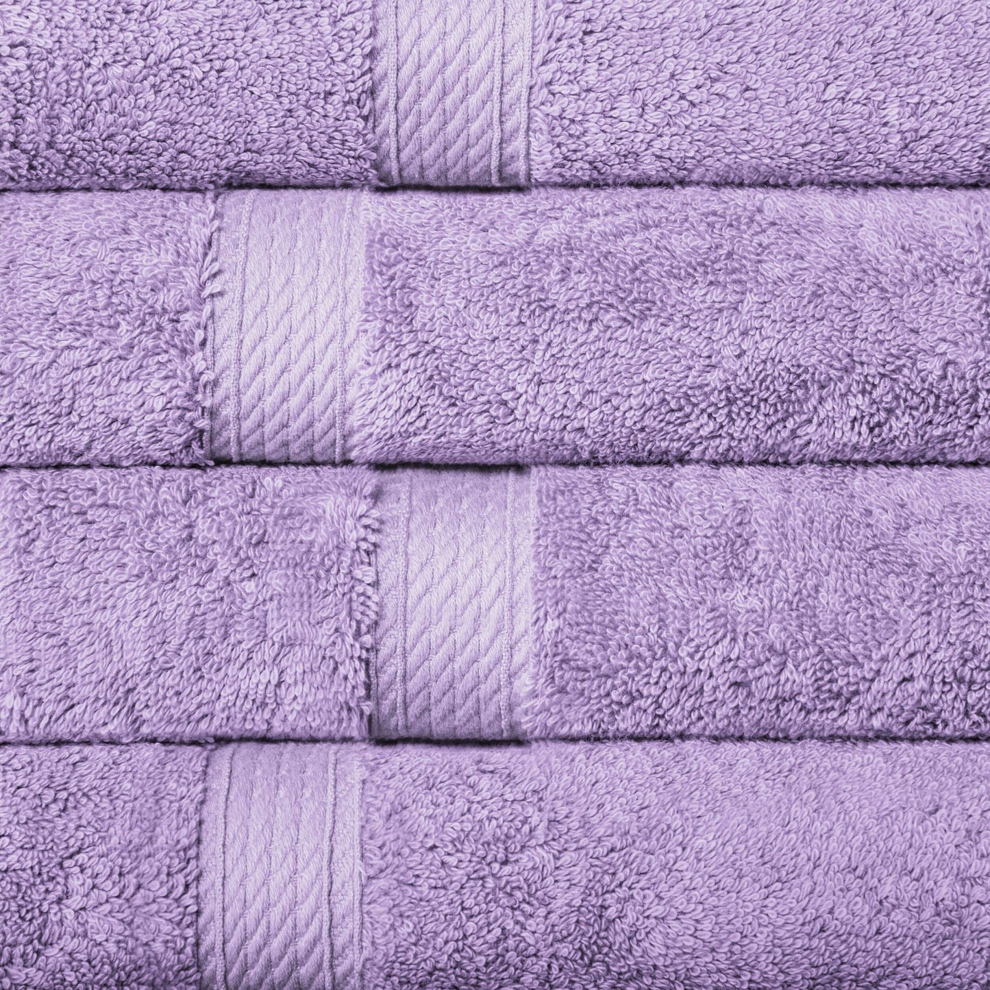 Superior Egyptian Cotton Pile Heavyweight Hand Towel Set of 4